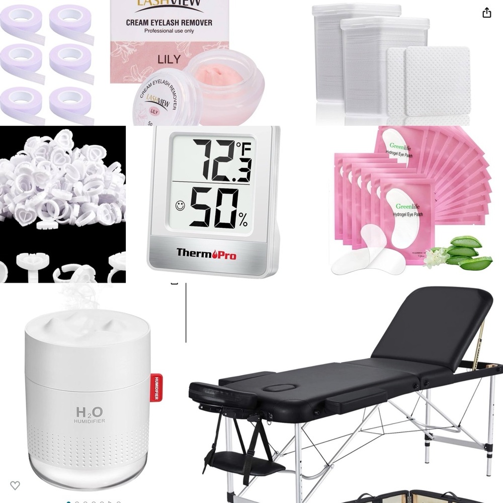 Lash tech equipment